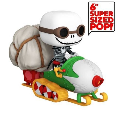 Figurine Funko Pop! Ride - N°104 - Super Deluxe: Tnbc- Jack&snowmobile
